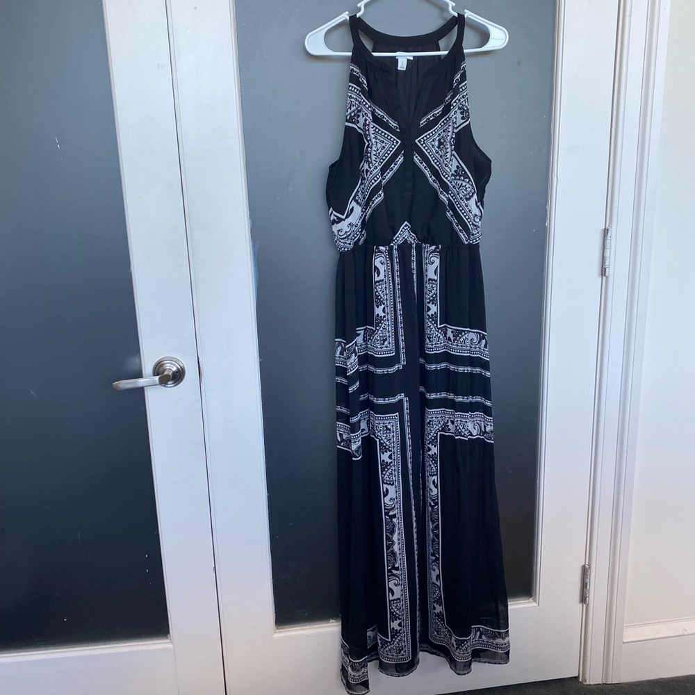 Printed Maxi Dress